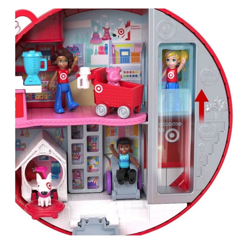Polly Pocket Target Bullseye Adventure Play Set Toy - Picture 5 of 10